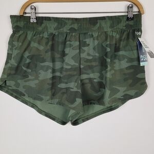 NWT DSG Women’s Mid Rise 3" Camouflage Running Shorts Brief Liner Choose Size